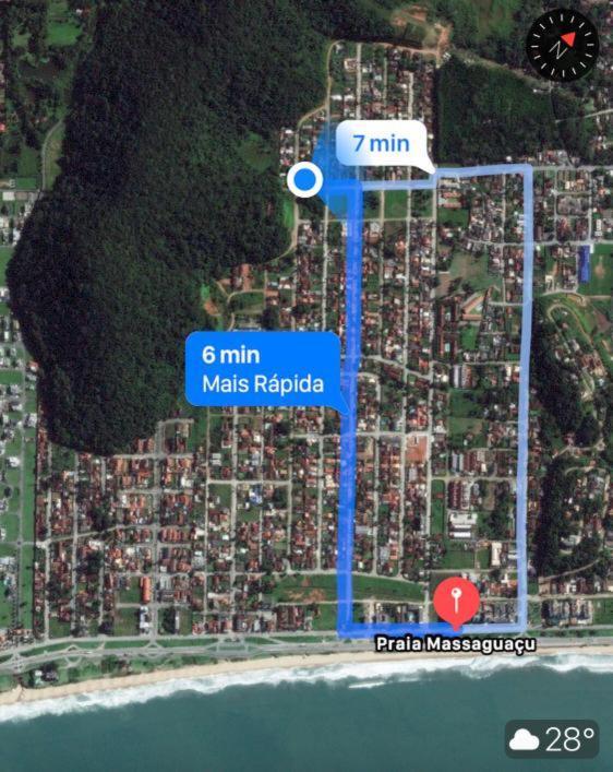 Casa Na Praia Massaguacu - Caraguatatuba Exteriér fotografie